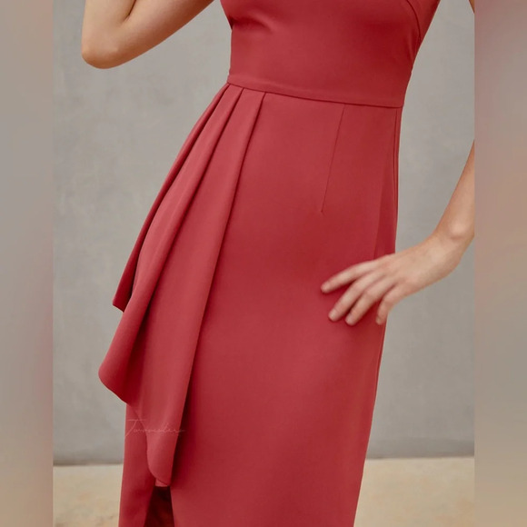 NWT Two Sisters The Label Aubree Dress In Watermelon Size US 10 - Picture 11 of 12